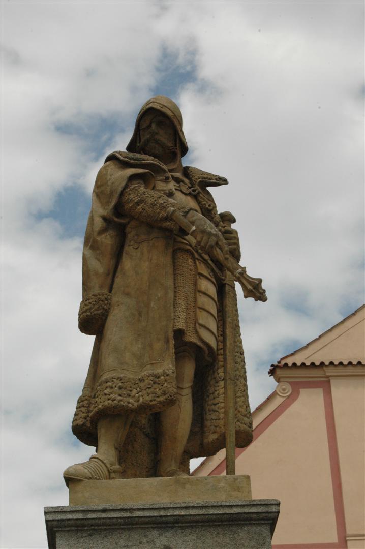 Standbeeld van Jan Zizka 