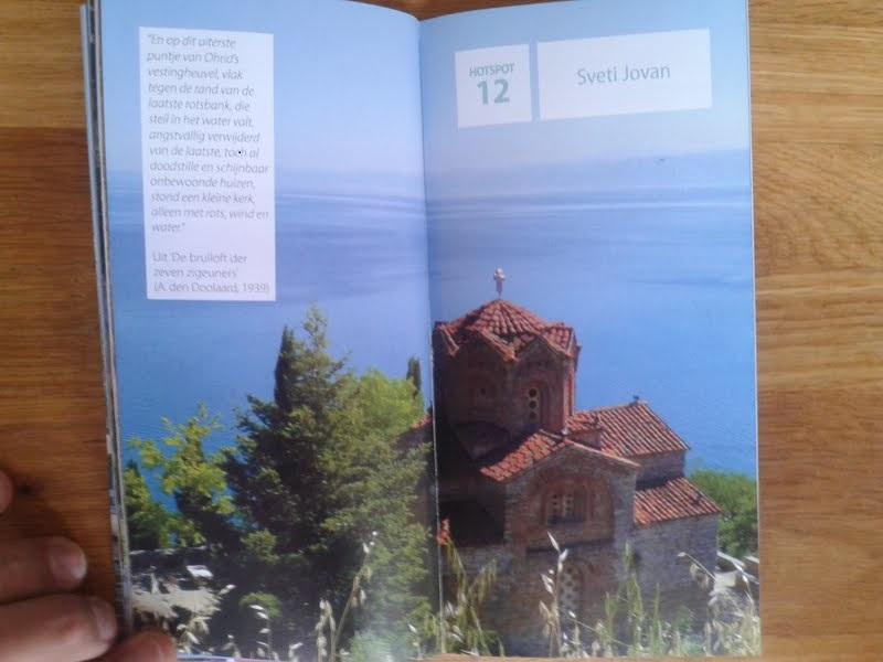 Foto uit de reisgids voor Ohrid met citaat van A. den Doolaard 