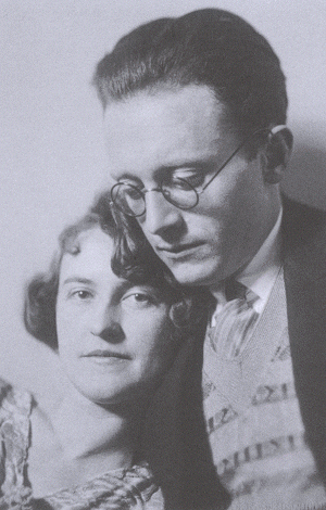 Huwelijksfoto Jan Campert en Joekie Broedelet 1928