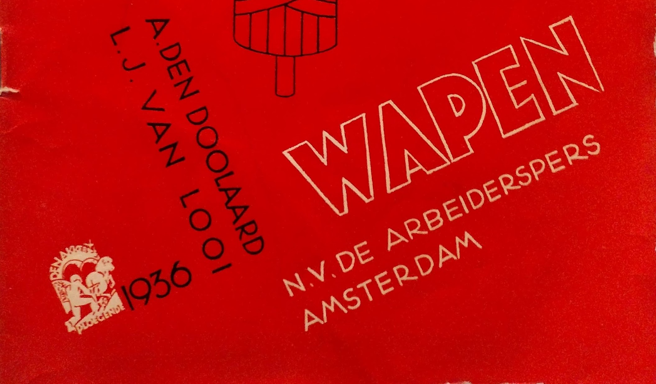 Deel van de kaft van Wapen tegen wapen