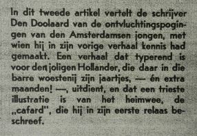 A. den Doolaard ontmoet een Nederlandse legionair met heimwee